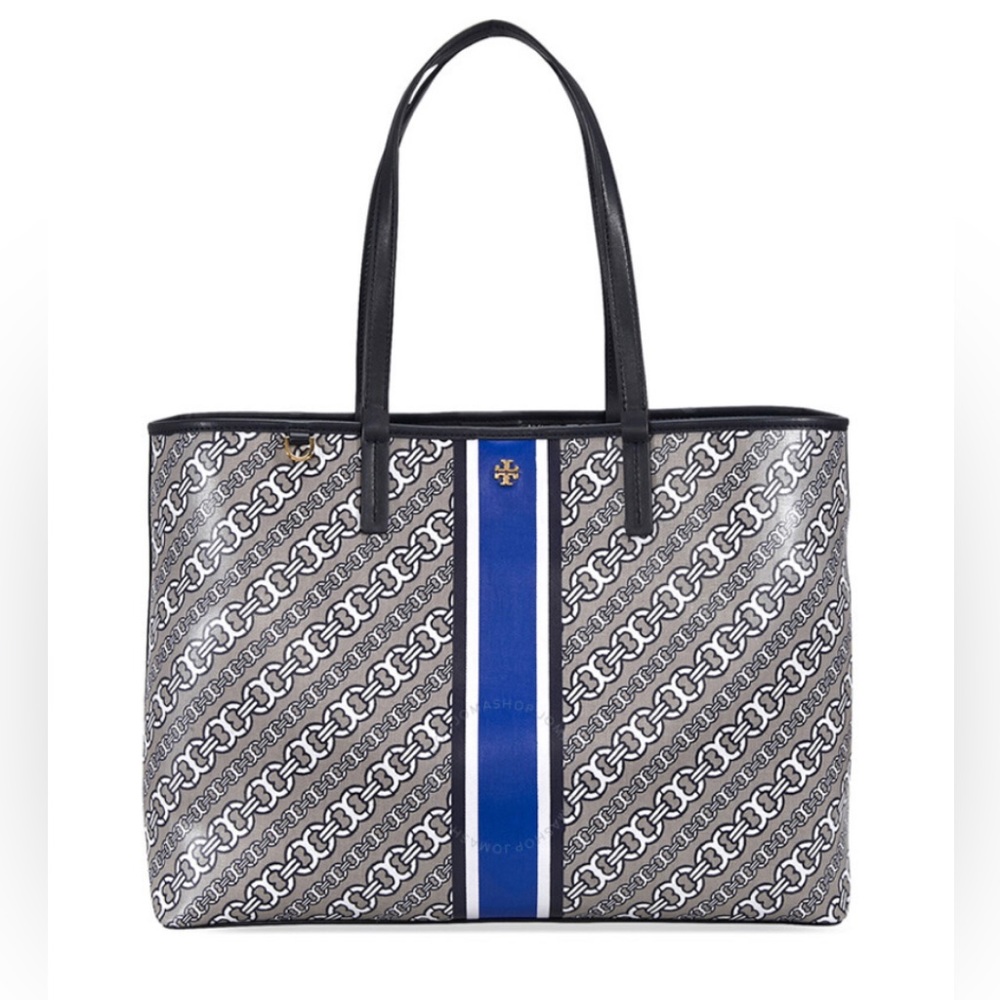 Tory Burch Gemini Link Tote - Grey Gemini Link Bias